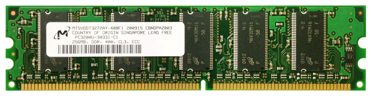 M4L-PC1400ED1S16256M M4L Certified 256MB 400MHz DDR PC3200 ECC CL3 184-Pin Single Rank x16 DIMM