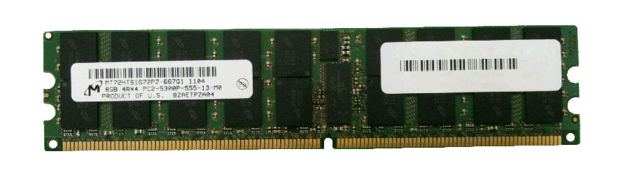 M4L-PC2667RD2Q45D-8G M4L Certified 8GB 667MHz DDR2 PC2-5300 Reg ECC CL5 240-Pin Quad Rank x4 DIMM