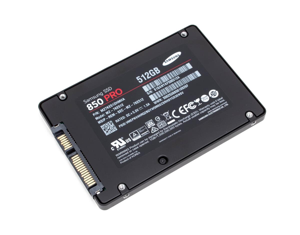 MZ-7KE512BW Samsung 850 PRO Series 512GB MLC SATA 6Gbps (AES-256 / TCG Opal 2.0) 2.5-inch Internal Solid State Drive (SSD)