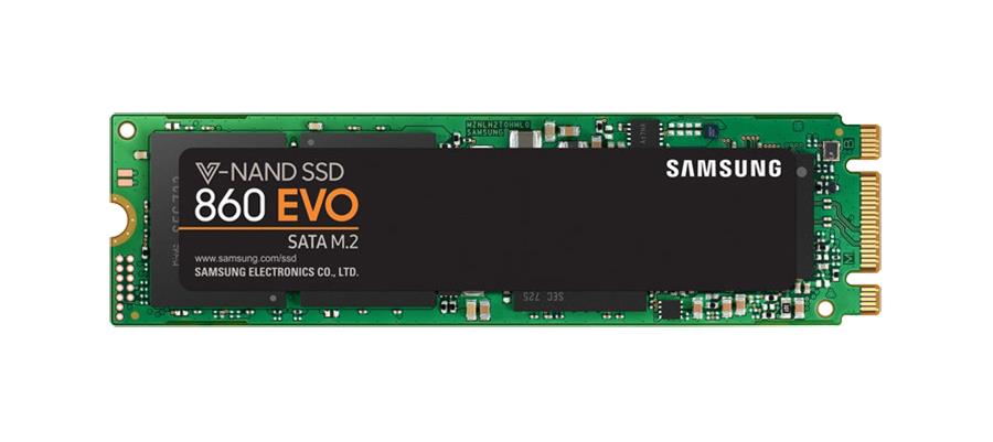 MZ-N6E1T0B Samsung 860 EVO Series 1TB MLC SATA 6Gbps (AES-256 / TCG Opal 2.0) M.2 2280 Internal Solid State Drive (SSD)
