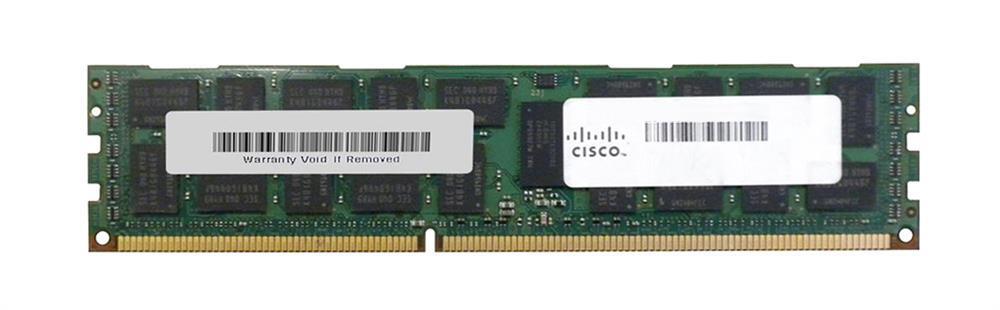 N01-M308GB2-L Cisco 8GB PC3-10600 DDR3-1333MHz ECC Registered CL9 240-Pin DIMM 1.35v Low Voltage Dual Rank Memory Module