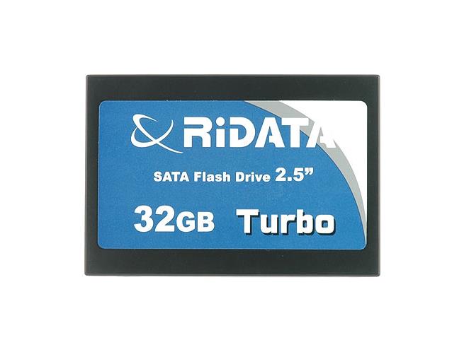 NSSD-S25-32-CO2T RiDATA Turbo 32GB SLC SATA 3Gbps 2.5-inch Internal Solid State Drive (SSD)