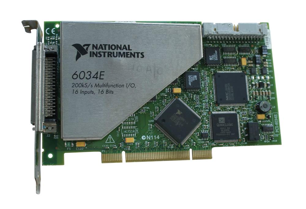 PCI-6034E National Instruments 6034E 16-Channel 16-bit PCI DAQ Card