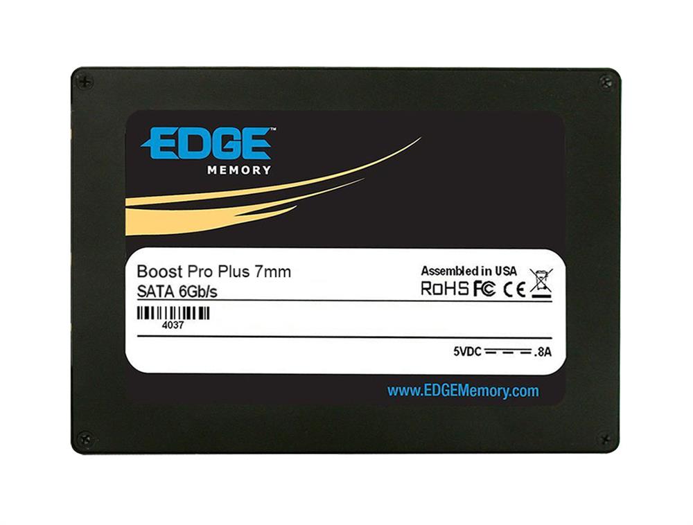 PE239459 Edge Memory Boost Pro Plus Series 480GB MLC SATA 6Gbps (AES-256 / SE) 2.5-inch Internal Solid State Drive (SSD)
