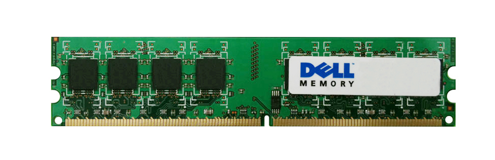 PJ410 Dell 512MB PC2-4200 DDR2-533MHz non-ECC Unbuffered CL4 240-Pin DIMM Memory Module
