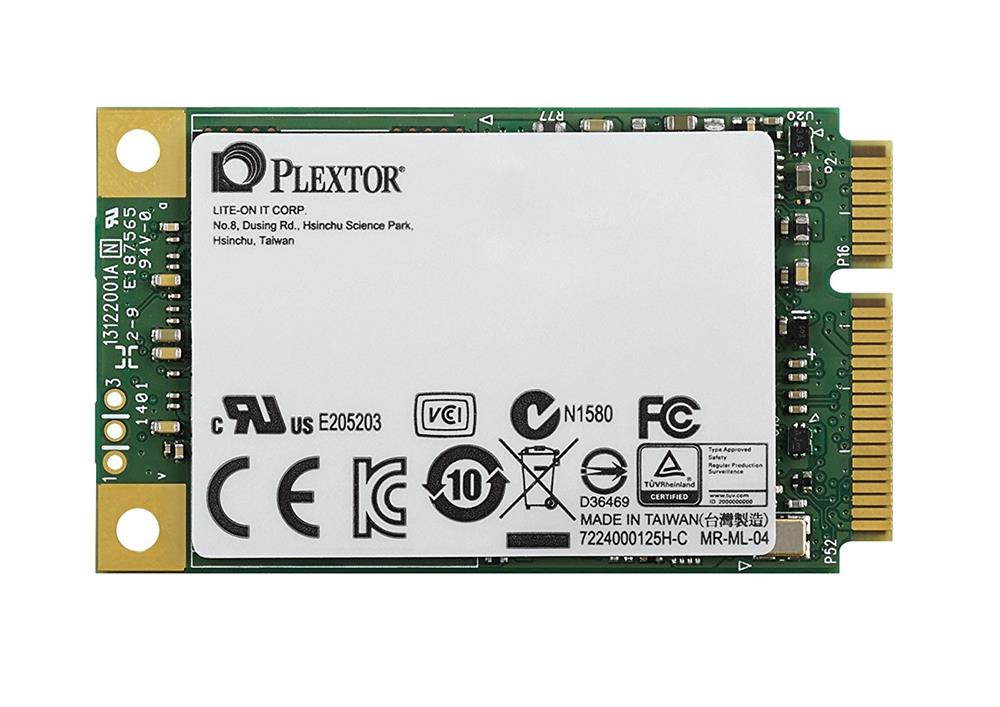 PX-512M6M-07 Plextor M6M Series 512GB MLC SATA 6Gbps mSATA Internal Solid State Drive (SSD)
