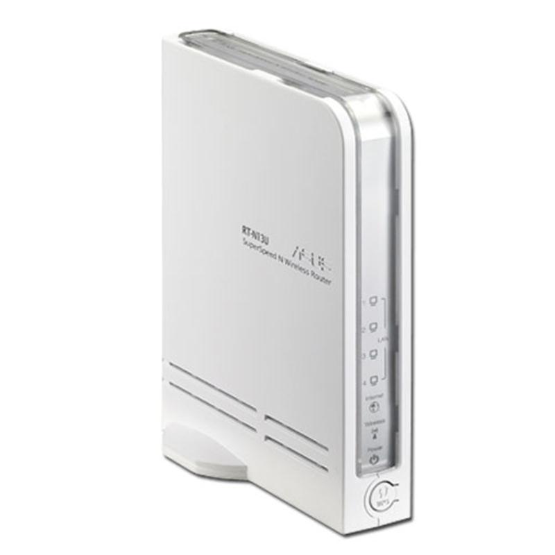 RT-N13U/B ASUS 300Mbps Wireless-N Router w/ All-in-One Printer Server & 3G Support (Refurbished)