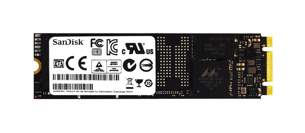 SD6SN1M-128G SanDisk X110 128GB MLC SATA 6Gbps M.2 2280 Internal Solid State Drive (SSD)