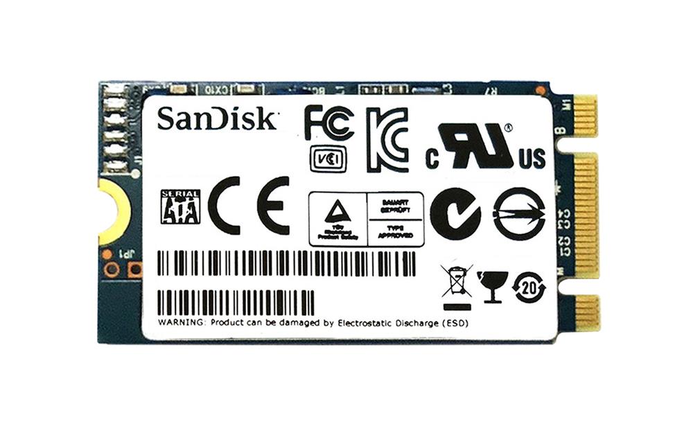 SD8SMAT-064G-1122 SanDisk Z400s 64GB MLC SATA 6Gbps M.2 2242 Internal Solid State Drive (SSD)