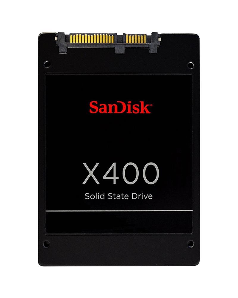 SD8TB8U-128G-1122 SanDisk X400 128GB TLC SATA 6Gbps (AES-256 / SED TCG Opal 2.0) 2.5-inch Internal Solid State Drive (SSD)
