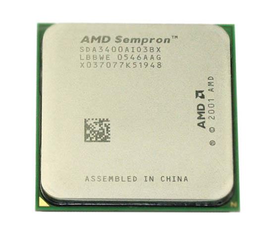 SDA3400AIO3BX AMD Sempron 3400+ 1-Core 2.00GHz 256KB L2 Cache Socket 754 Mobile Processor