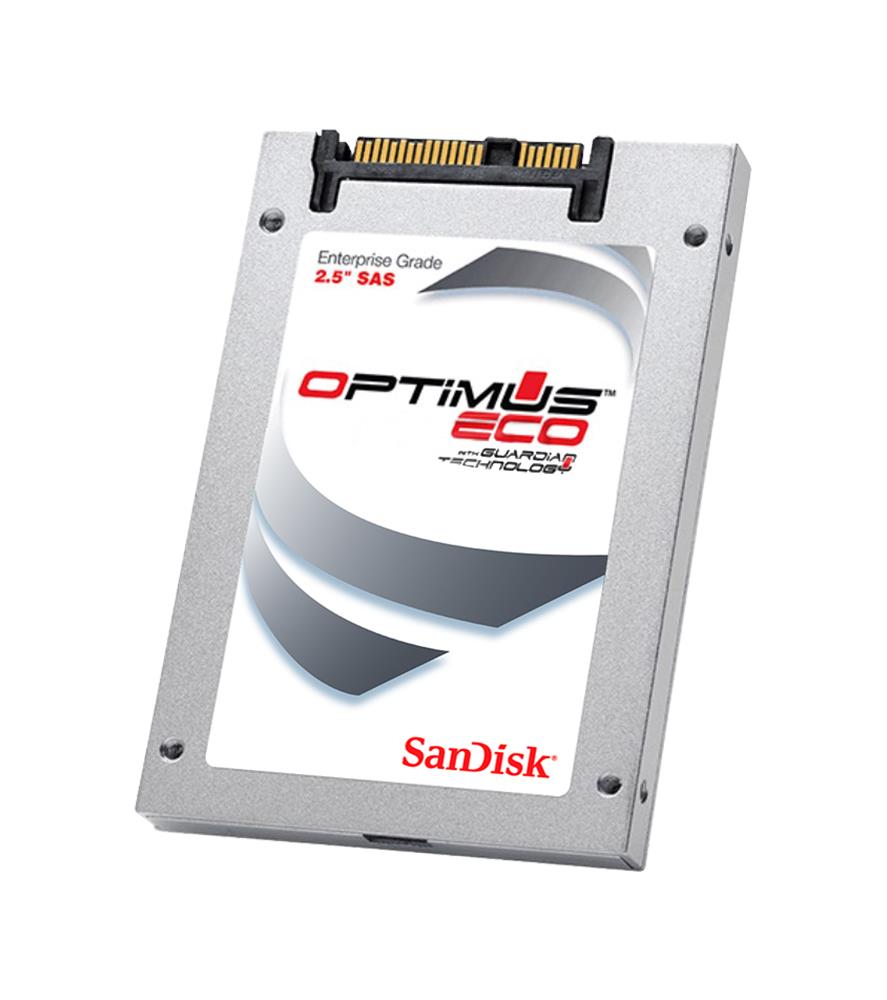 SDLLGC6M-020T-5CA1 SanDisk Optimus Eco 2TB MLC SAS 6Gbps Read Intensive (PLP / AES-256) 2.5-inch Internal Solid State Drive (SSD)