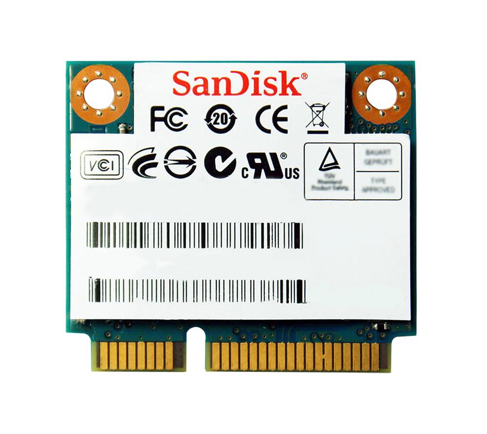 SDSA5FK-016G-Q SanDisk U100 16GB MLC SATA 6Gbps mSATA mini Internal Solid State Drive (SSD)
