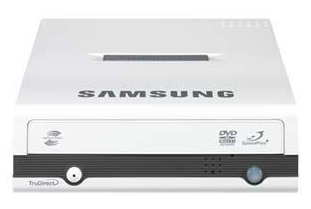 SE-S204S/AMWN Samsung 20x LightScribe External DVD+/-RW Dual Layer Drive (Refurbished)