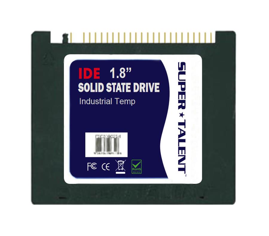 SH32A6C18I Super Talent 32GB SLC ATA/IDE (PATA) 1.8-inch Internal Solid State Drive (SSD) (Industrial)