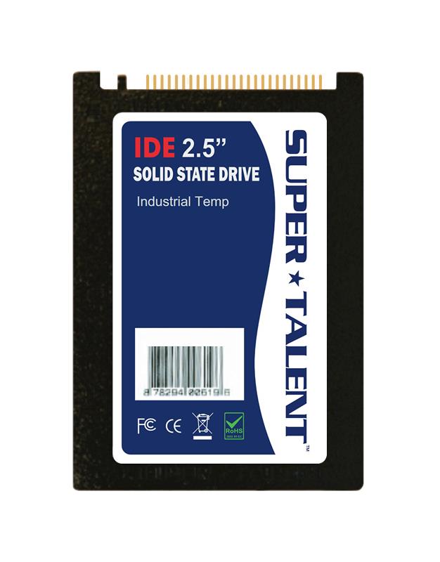 SH8A5C25I Super Talent 8GB SLC ATA/IDE (PATA) 2.5-inch Internal Solid State Drive (SSD) (Industrial)