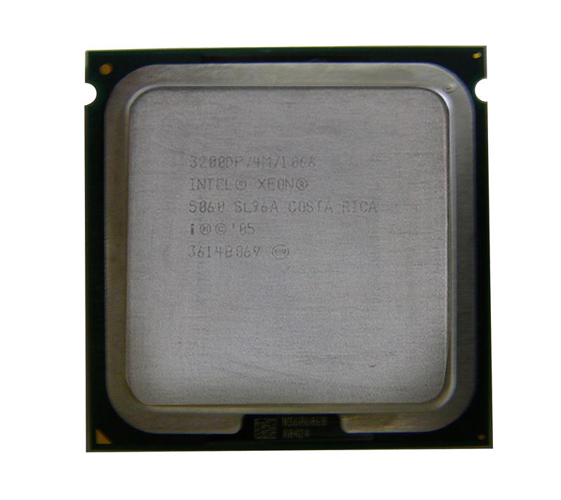SL96A Intel Xeon 5060 Dual-Core 3.20GHz 1066MHz FSB 4MB L2 Cache Socket PLGA771 Processor