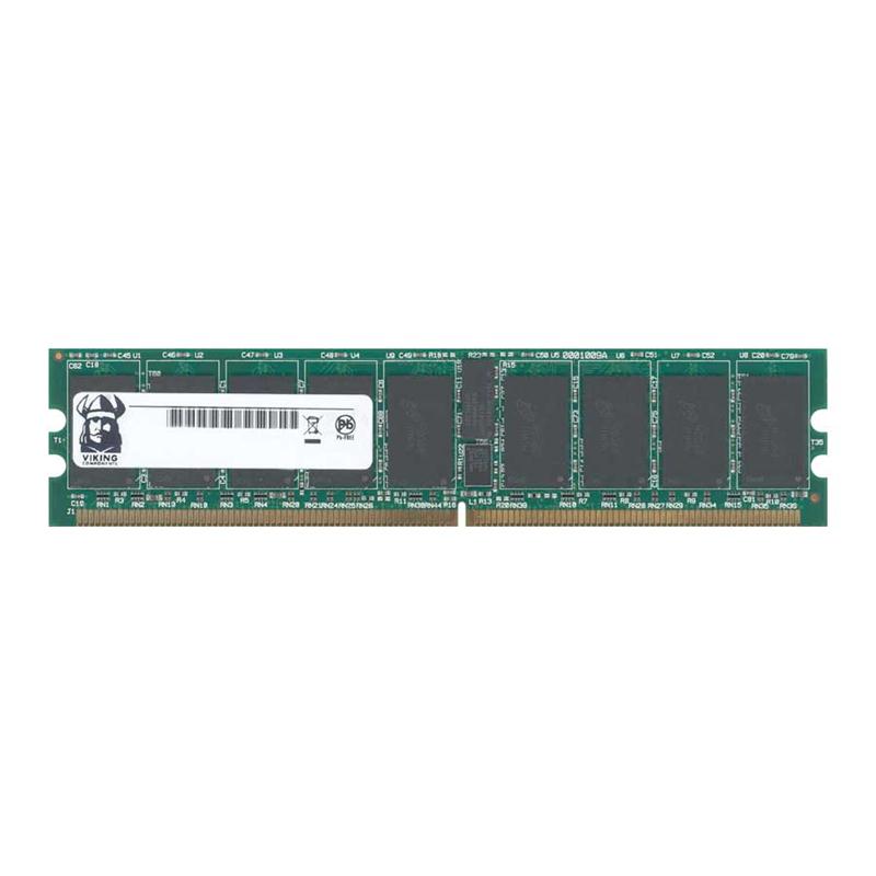 SM3200DDR2/1GB Viking 1GB PC2-3200 DDR2-400MHz ECC Registered CL3 240-Pin DIMM Single Rank Memory Module
