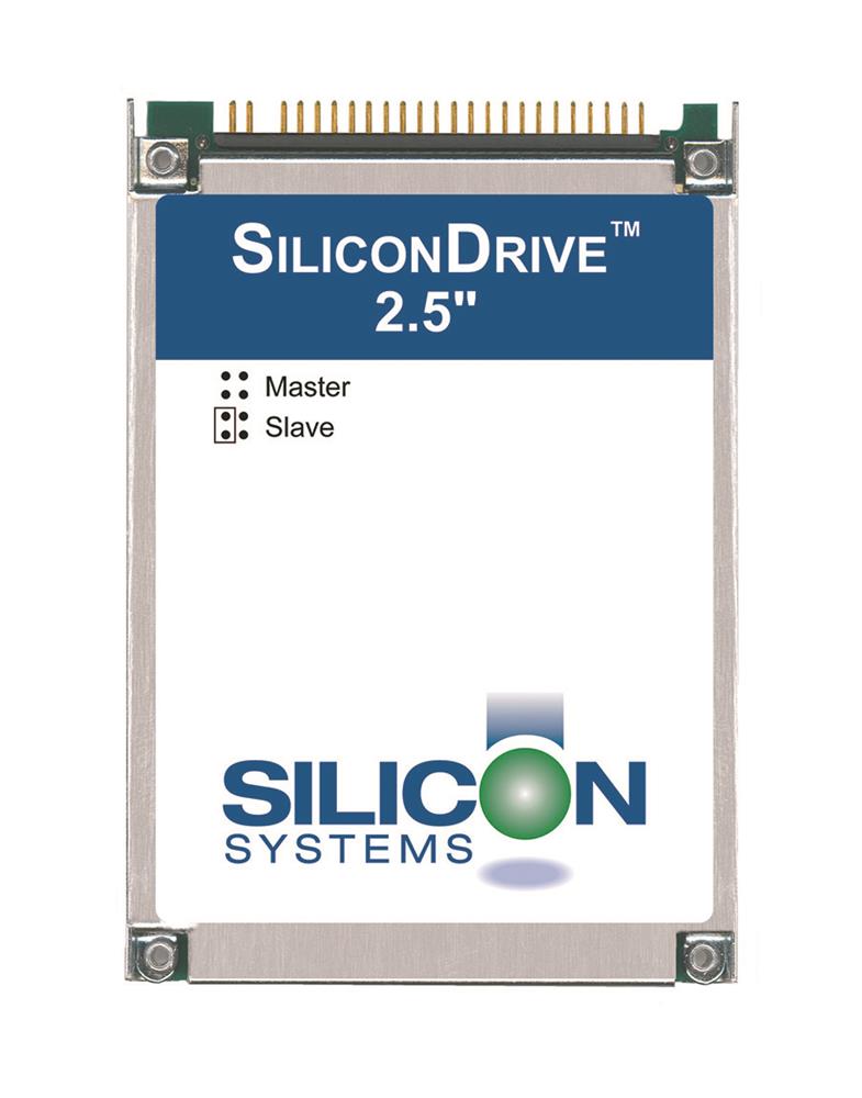 SSD-D01GI-3038 SiliconSystems SiliconDrive 1GB ATA/IDE (PATA) 2.5-inch Internal Solid State Drive (SSD) (Industrial Grade)
