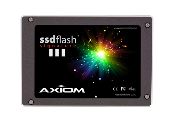 SSD25S37480-AX Axiom Signature III 480GB MLC SATA 6Gbps 2.5-inch Internal Solid State Drive (SSD)