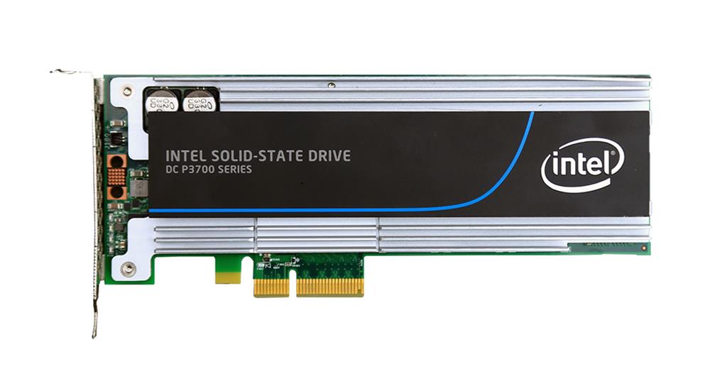 SSDPEDMD400G401 Intel DC P3700 Series 400GB MLC PCI Express 3.0 x4 NVMe (PLP) HH-HL Add-in Card Solid State Drive (SSD)