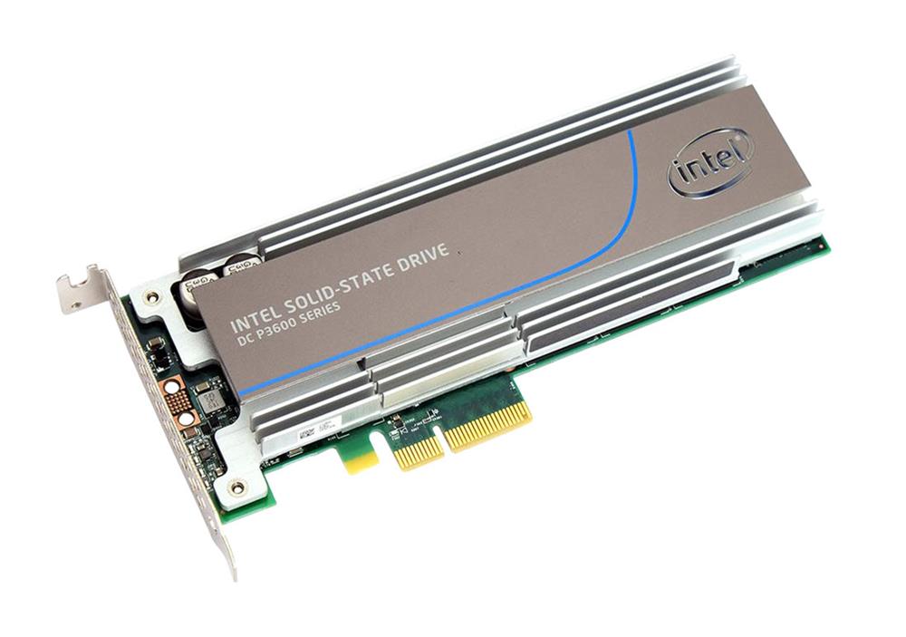 SSDPEDME800G401 Intel DC P3600 Series 800GB MLC PCI Express 3.0 x4 NVMe (PLP) HH-HL Add-in Card Solid State Drive (SSD)