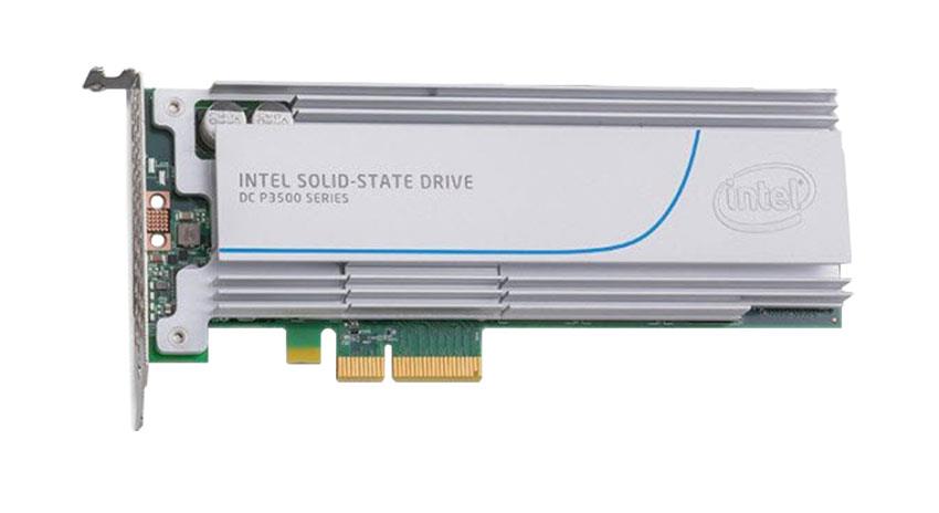 SSDPEDMX012T401 Intel DC P3500 Series 1.2TB MLC PCI Express 3.0 x4 NVMe (PLP) HH-HL Add-in Card Solid State Drive (SSD)