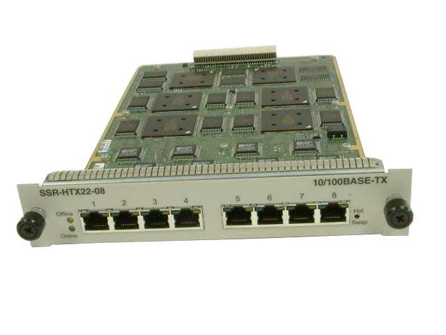 SSR-HTX22-08 Enterasys Networks External SmartSwitch 8-Ports 10/100Base-TX Fast Ethernet Module (Refurbished)