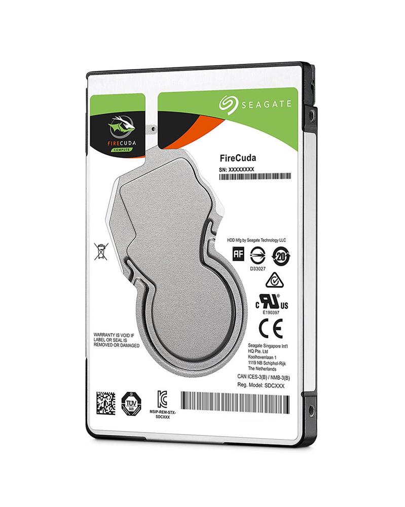 ST2000LX004 Seagate FireCuda 2TB 5400RPM SATA 6Gbps 128MB Cache (512e) 8GB NAND SSD 2.5-inch Internal Hybrid Hard Drive