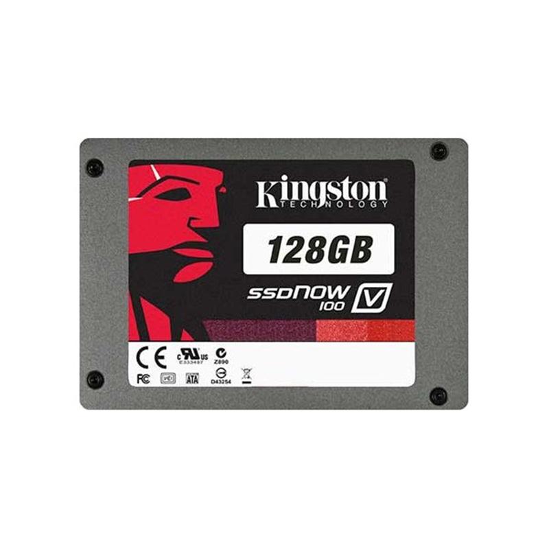 SV100S2/128GZBK Kingston SSDNow V100 Series 128GB MLC SATA 3Gbps 2.5-inch Internal Solid State Drive (SSD)