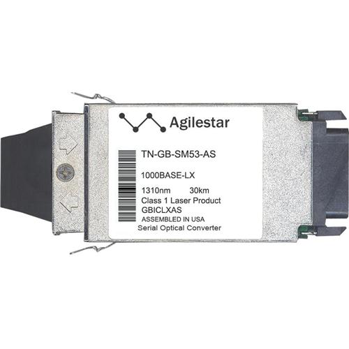 TN-GB-SM53-AS Agilestar 1.25Gbps 1000Base-LX Single-mode Fiber 30km 1310nm Duplex SC Connector GBIC Transceiver Module for Transition Compatible