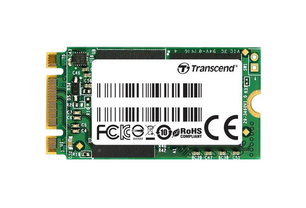 TS128GMTS400-A1 Transcend MTS400 128GB MLC SATA 6Gbps M.2 2242 Internal Solid State Drive (SSD)