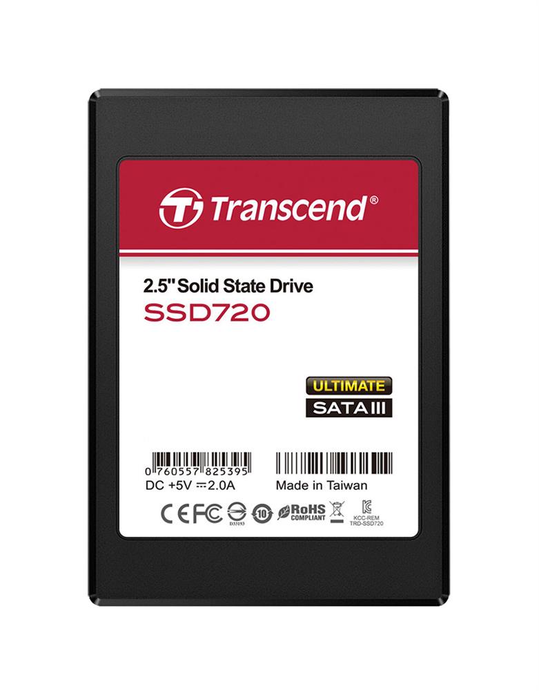 TS64GSSD720 Transcend SSD720 64GB MLC SATA 6Gbps 2.5-inch Internal Solid State Drive (SSD)