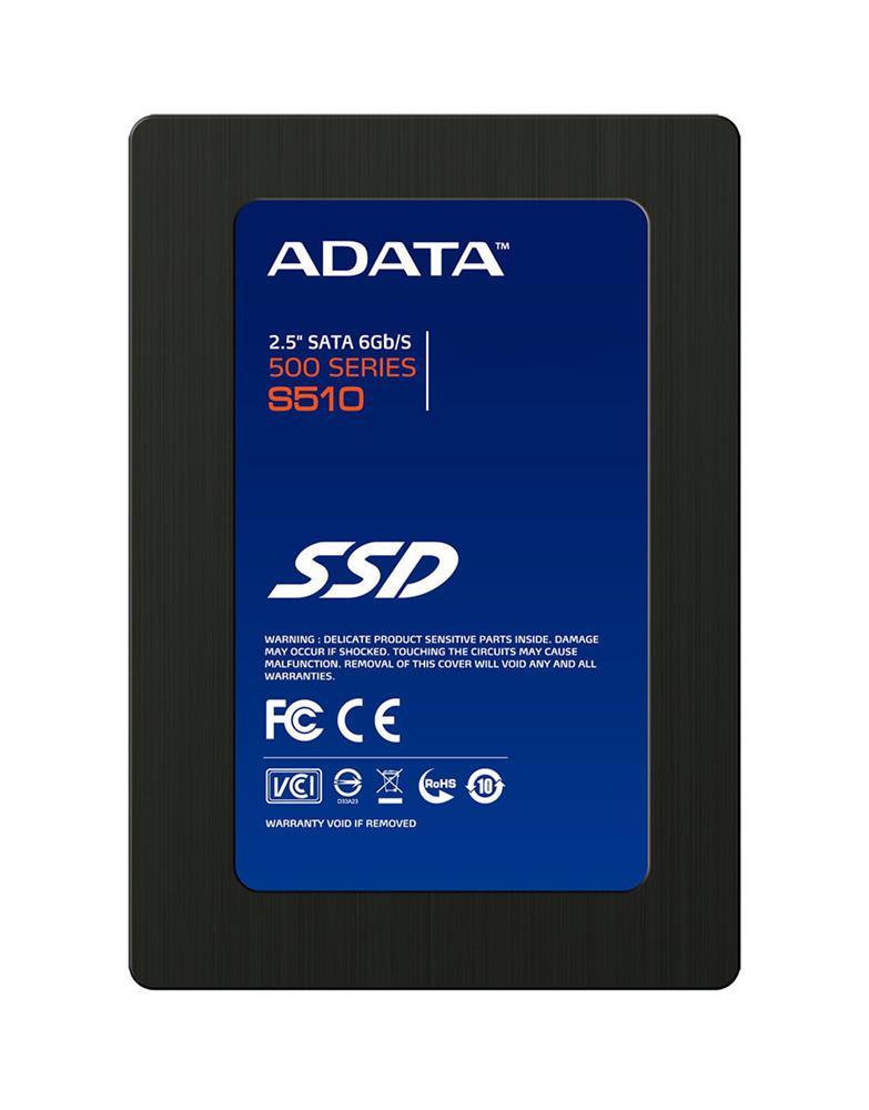 USAAS510S3-120GM-C ADATA S510 Series 120GB MLC SATA 6Gbps 2.5-inch Internal Solid State Drive (SSD)