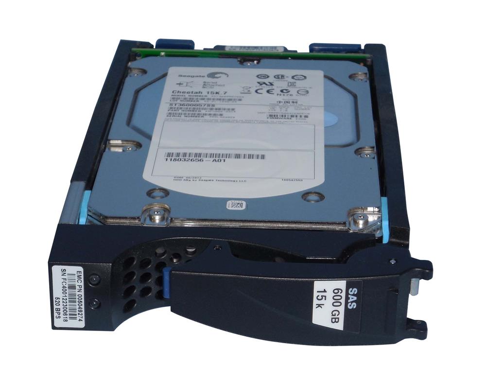 V4-VS15-600 EMC 600GB 15000RPM SAS 6Gbps 16MB Cache 3.5-Inch Internal Hard Drive (15-Pack)