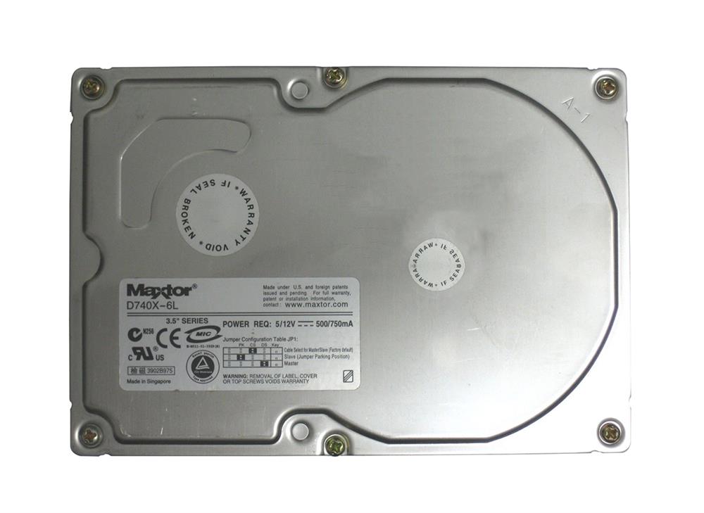 VQ80A011 Maxtor DiamondMax Plus D740X 80GB 7200RPM ATA-133 2MB Cache 3.5-inch Internal Hard Drive
