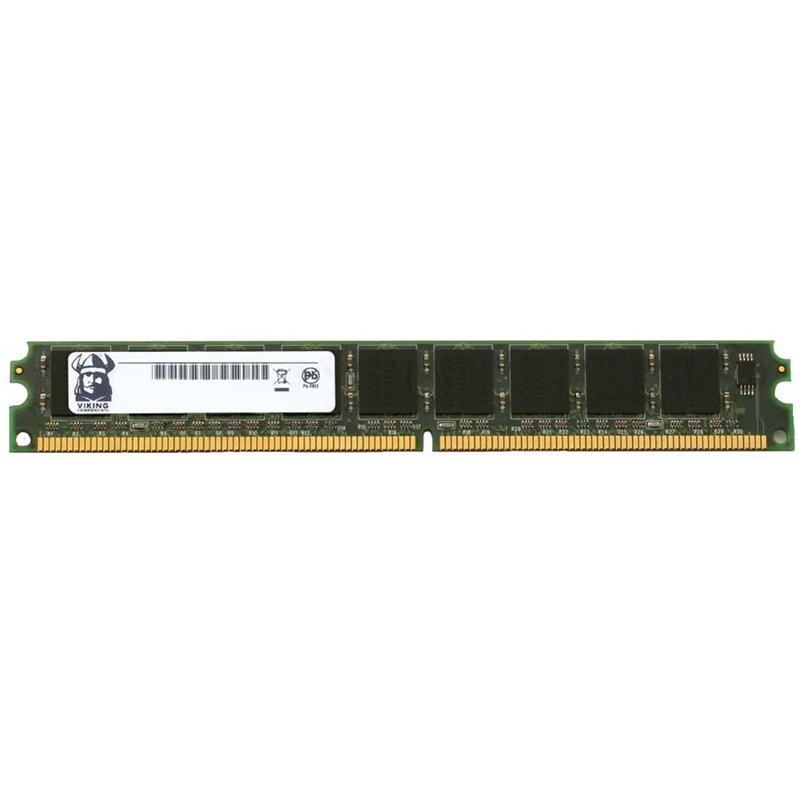 VR7VU567258FBZ Viking 2GB PC3-6400 DDR3-800MHz ECC Unbuffered CL6 240-Pin DIMM Very Low Profile (VLP) Dual Rank Memory Module