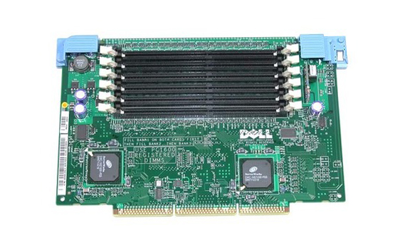 W6222 Dell 6-Slot DIMM Memory Riser Card for PowerEdge 4600