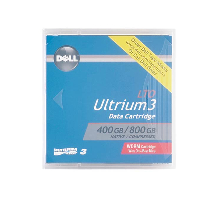 WC375 Dell 400/800GB LTO Ultrium 3 WORM Tape Cartridge (5-Pack) for PowerEdge 6600, 2800FS, 6800 FS, 2900 FS, 1900 FS, 840 FS