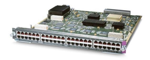 WS-X6148-GA-45AF Cisco 48-Ports 10/100/1000Mbps PoE Gigabit Ethernet Module for Catalyst 6500 (Refurbished)