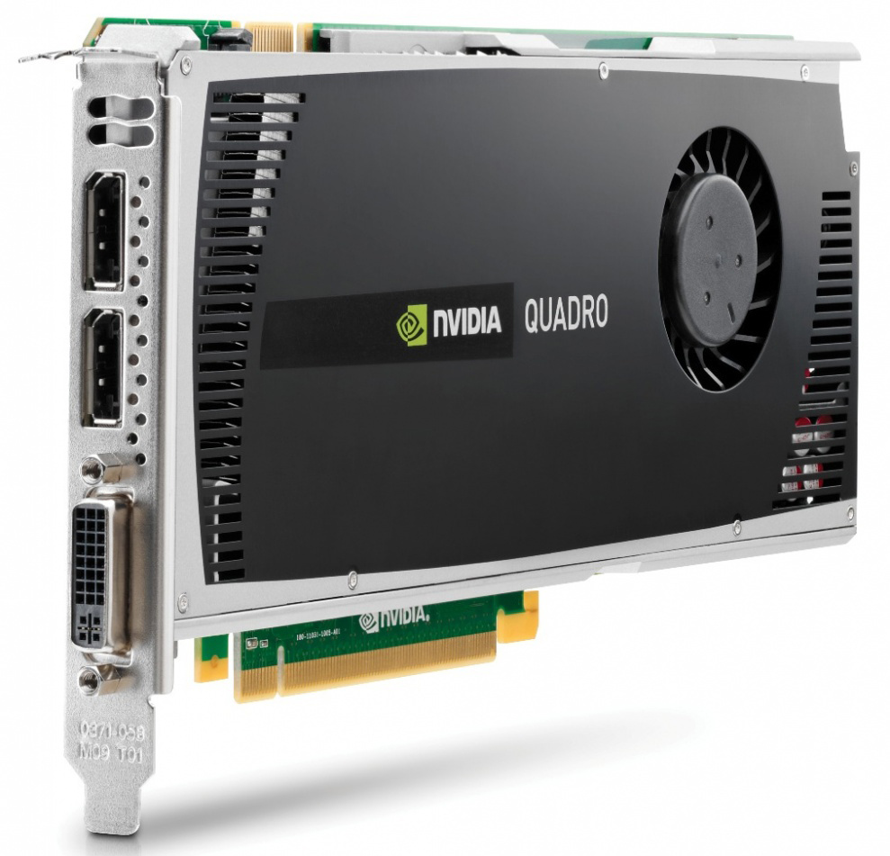 WS095AA HP Nvidia Quadro 4000 2GB GGDR5 2x HDMI / DVI PCI-Express x16 Video Graphics Card