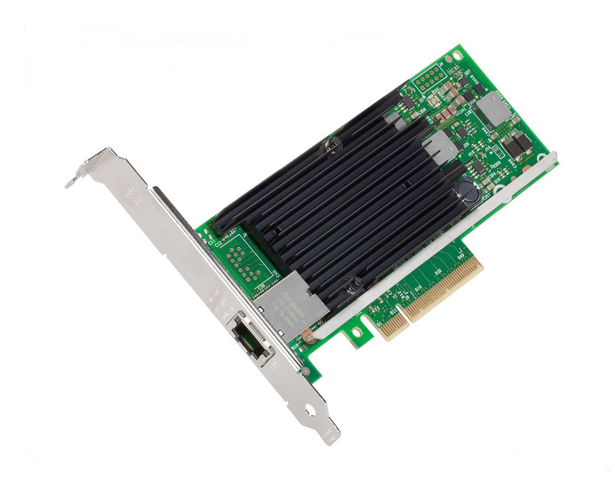 X540T1BLK Intel Single-Port RJ-45 10Gbps 10GBase-T 10 Gigabit Ethernet PCI Express 2.1 x8 Converged Network Adapter