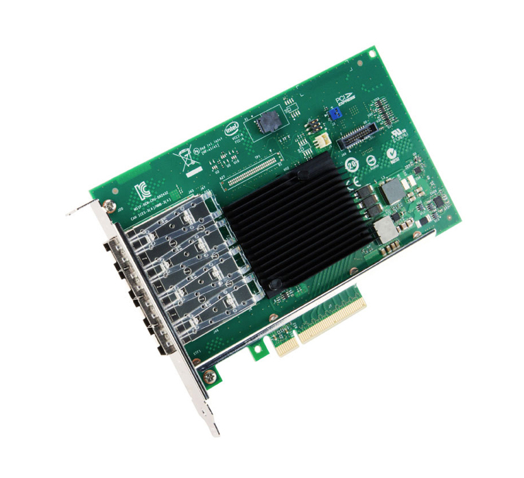 X710DA4 Intel X710 Quad-Ports 10Gbps PCI Express 3.0 x8 Ethernet Converged Network Adapter