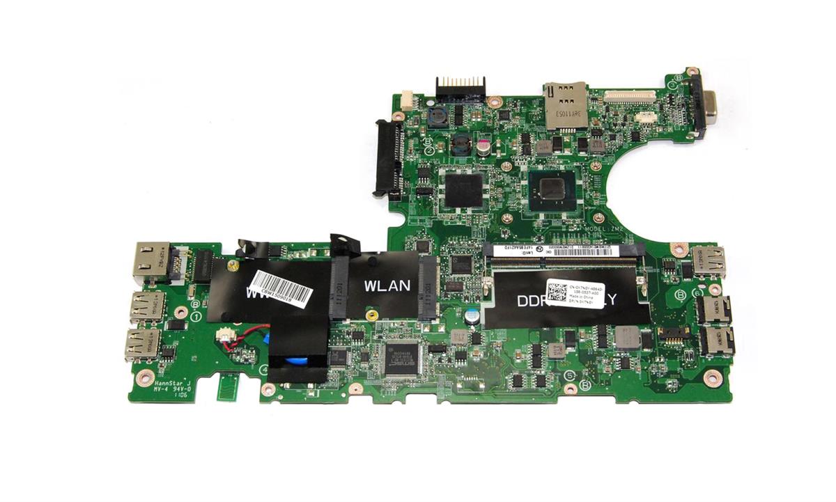 X7NGY Dell System Board (Motherboard) for Latitude 2120 (Refurbished)