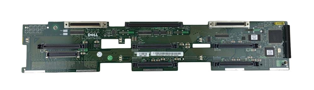 Y1417 Dell 5-Ports Ultra-320 SCSI 80-Pin Backplane Board for PowerEdge 2650