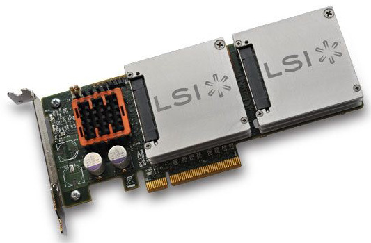 LSI00318 LSI Nytro WarpDrive BLP4-400 400GB eMLC PCI Express 2.0 x8 FH-HL Add-in Card Solid State Drive (SSD)