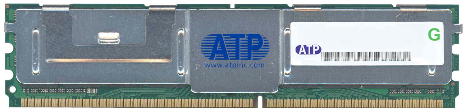 AP28K72SBHE6S ATP 1GB PC2-5300 DDR2-667MHz ECC Fully Buffered CL5 240-Pin DIMM Dual Rank Memory Module