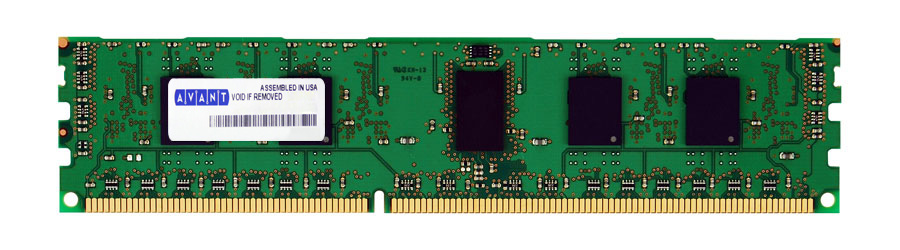 AVF7256R61F1600G1 Avant 2GB PC3-12800 DDR3-1600MHz ECC Registered CL11 240-Pin DIMM Dual Rank Memory Module