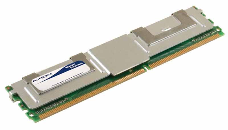 A0763358-AX Axiom 8GB PC2-5300 DDR2-667MHz ECC Fully Buffered CL5 240-Pin DIMM Quad Rank Memory Module