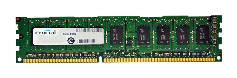 CT3421767 Crucial 2GB PC3-10600 DDR3-1333MHz ECC Unbuffered CL9 240-Pin DIMM 1.35V Low Voltage Memory Module